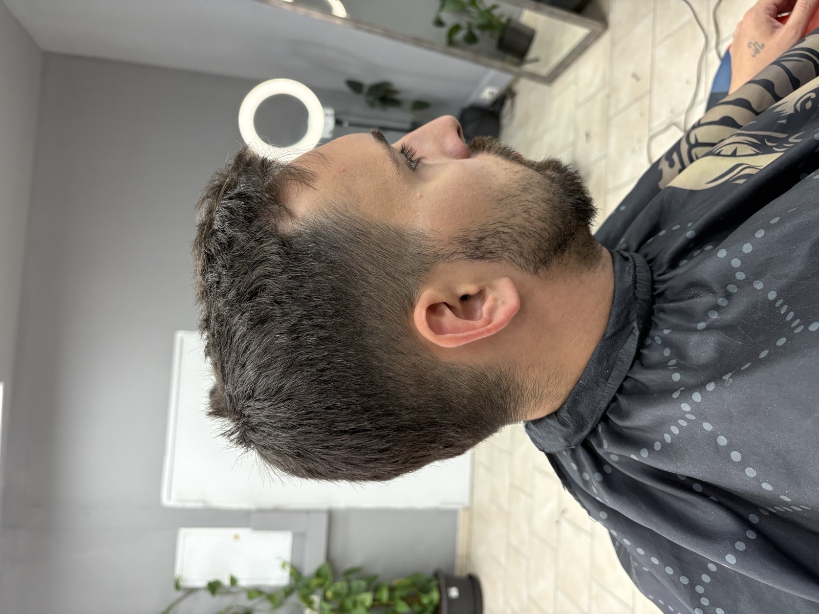 Skin Fade · Meysam – vorher